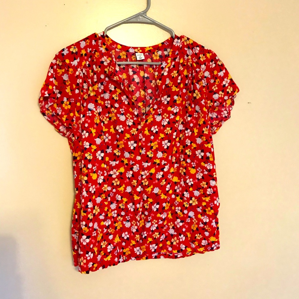 Floral Old Navy Top
